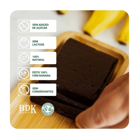 Bananada Sem Açúcar em barra Paraibuna 200g
