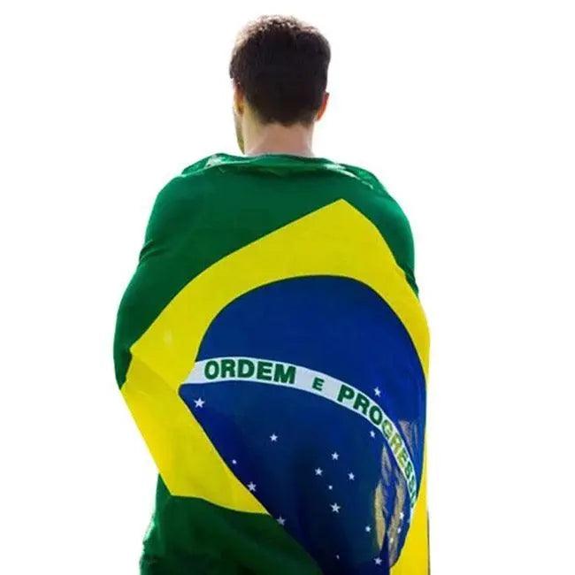 Bandeira Brasileira - Capa 90x150cm - MEUBRASILONLINE