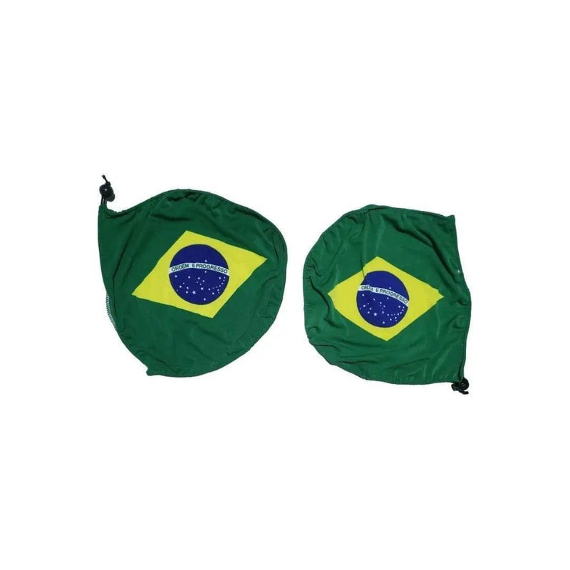 Bandeira Do Brasil Capa Decorativa Para Retrovisor De Carro - MEUBRASILONLINE