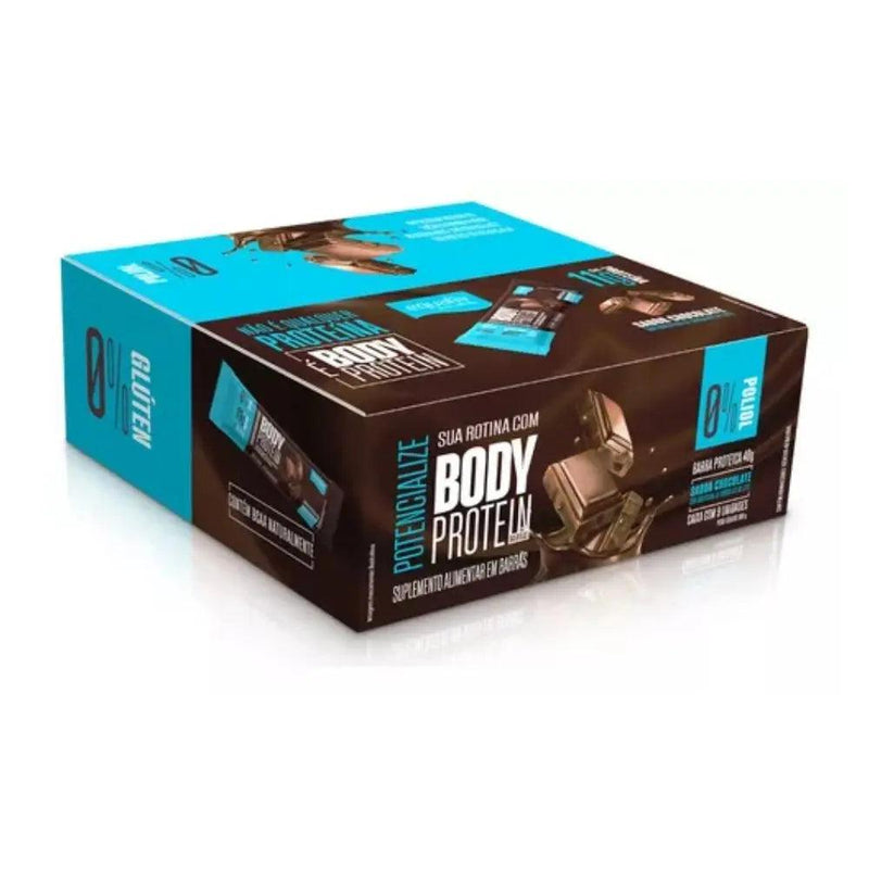 Barra Body Protein Chocolate Equaliv (Cx c/9uni de 40g) - MEUBRASILONLINE