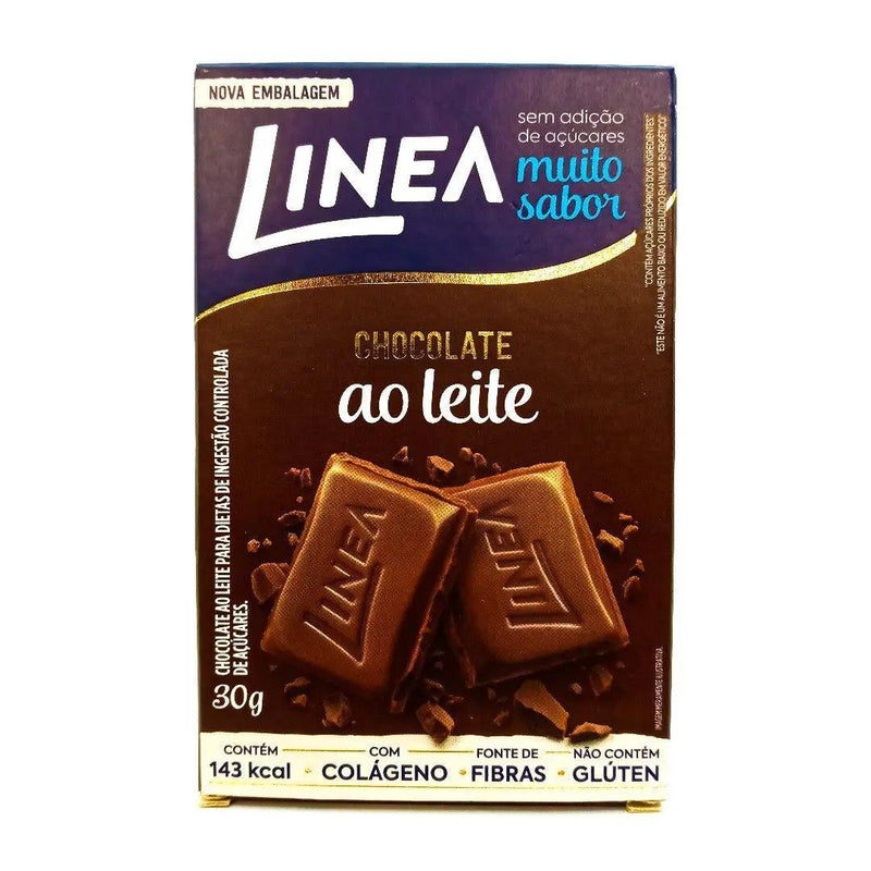 BARRA CHOCOLATE LINEA 30G - Meu Brasil On Line