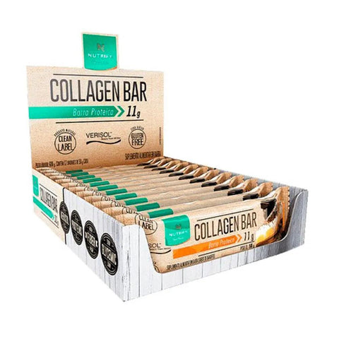 Barra Proteica Collagen Bar Banoffee Nutrify (Cx 10n de 50g) - MEUBRASILONLINE