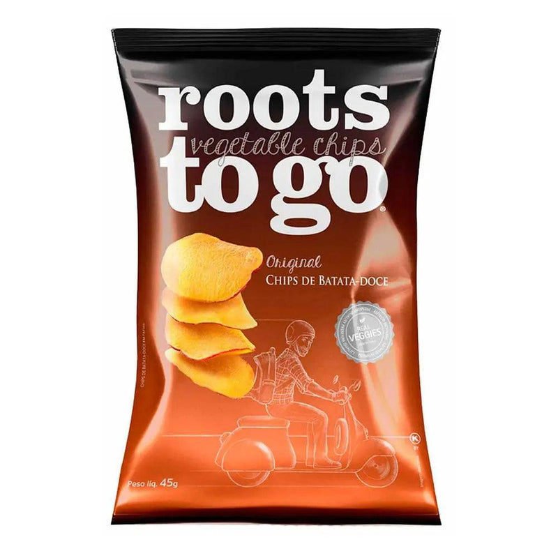 Batata Doce Chips Roots To Go 45g - Meu Brasil On Line