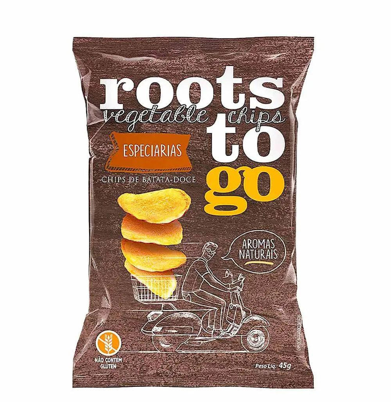 Batata Doce Especiarias Roots To Go 45g - Meu Brasil On Line