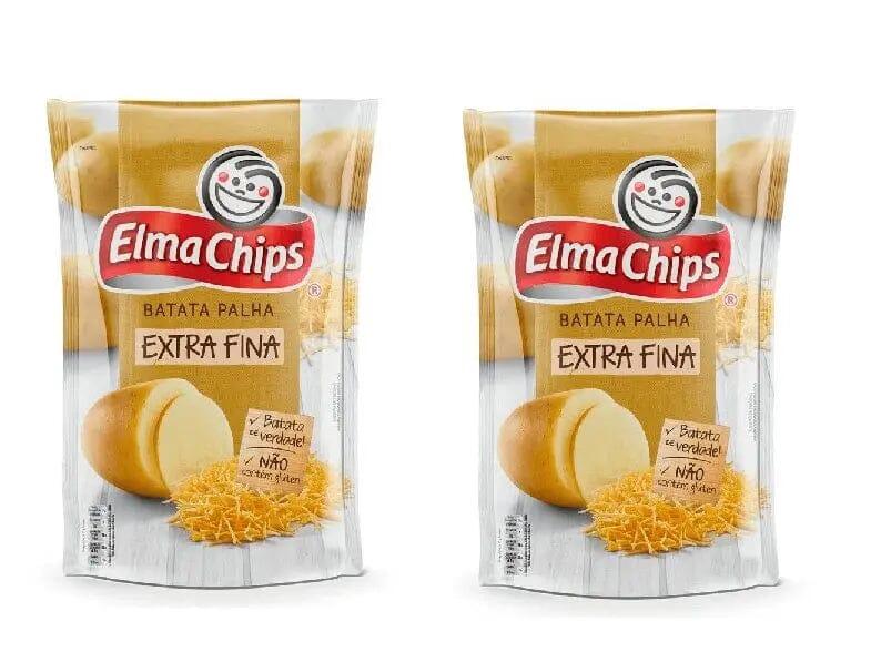 Batata Palha Extra Fina Elma Chips 2X90 - MEUBRASILONLINE