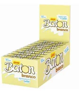 Baton Branco Bastao Caixa 30 x 16g 480G - Meu Brasil On Line