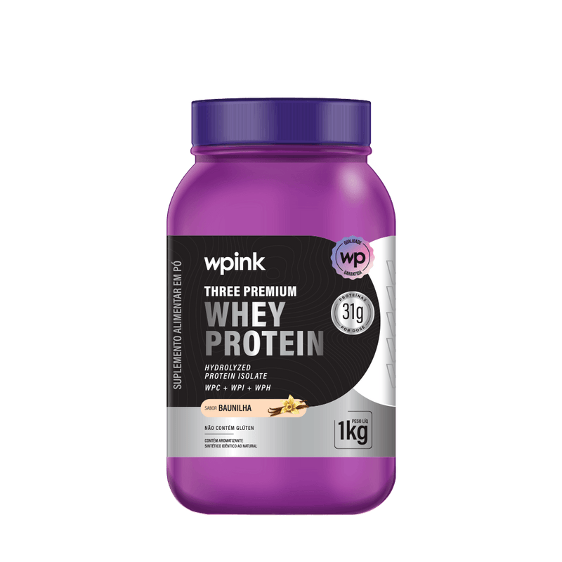 Three Premium Whey Protein WP – 1 KG - Sabores