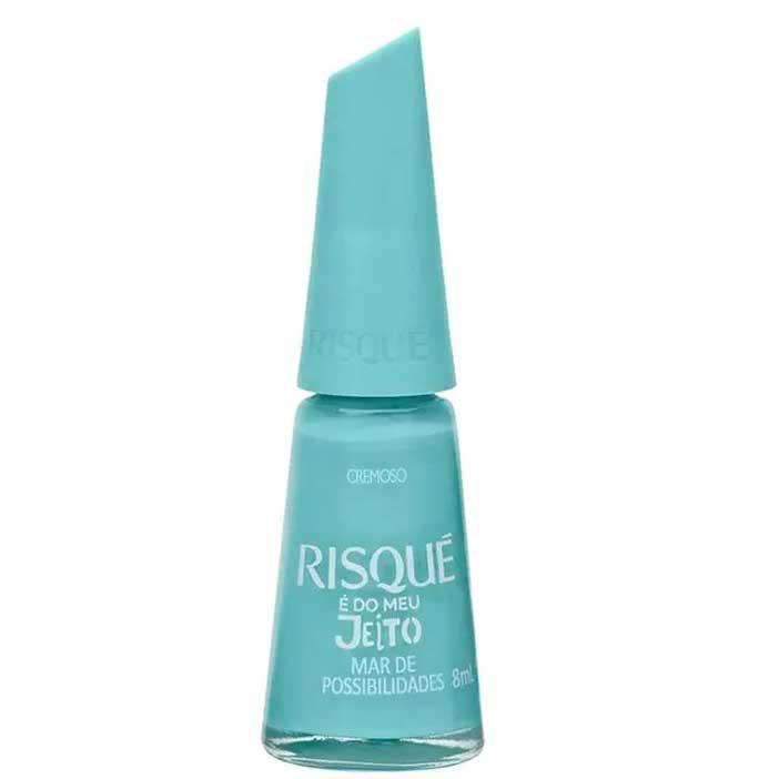 Esmalte e do Meu Jeito Mar de Possibilidades Risque 8ml - MEUBRASILONLINE