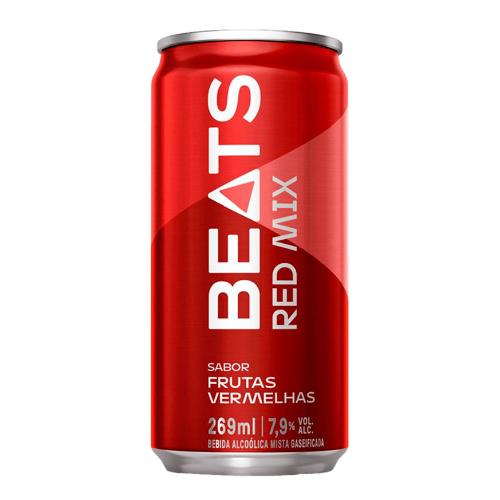 Skol Beats Lata 269ml Pack C/8 latas - Sabores