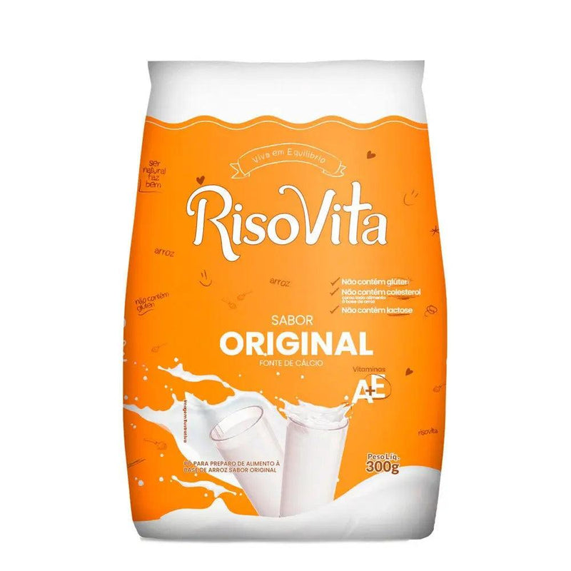 Bebida de Arroz em Pó Sabor Original Risovita 300g - MEUBRASILONLINE