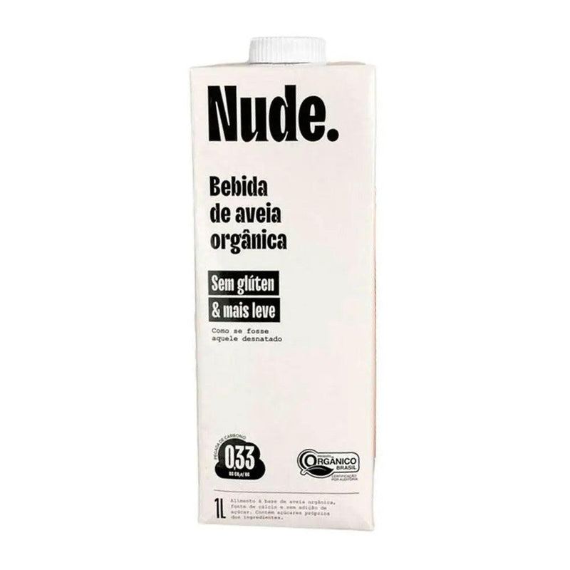 Bebida de Aveia Orgânica Nude Original 1L - MEUBRASILONLINE