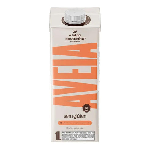 Bebida de Aveia Sem Glúten A Tal da Castanha 1L - MEUBRASILONLINE
