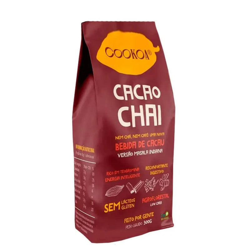 Bebida de Cacau e Especiarias Cacao Chai Cookoa 300g - MEUBRASILONLINE