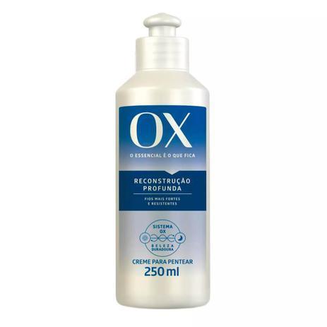 Creme para Pentear Reconstrucao Profunda OX 250ml - MEUBRASILONLINE