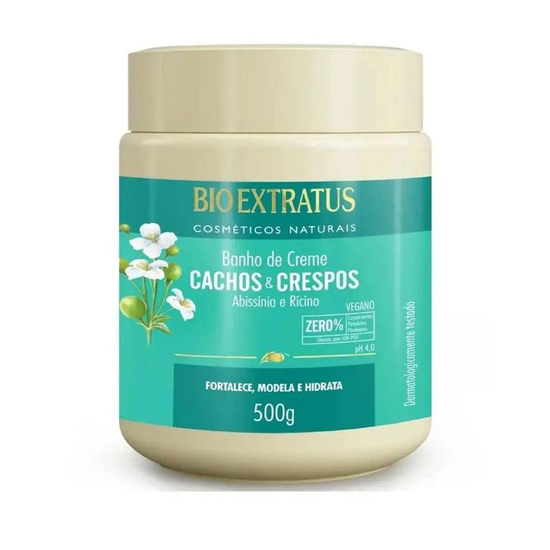 BIO EXTRATUS BANHO CR CACHOS CRESPOS 500G - Meu Brasil On Line