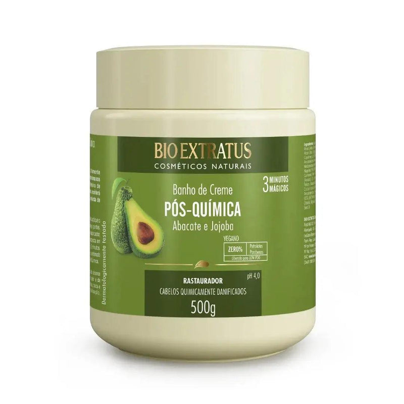 BIO EXTRATUS BANHO CR POS QUIMICA 500G - Meu Brasil On Line