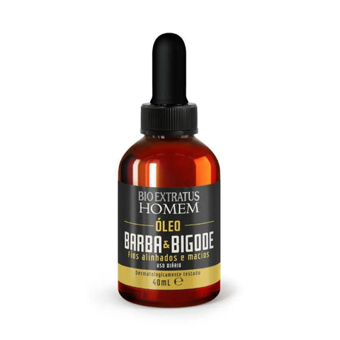 BIO EXTRATUS OLEO BIGODE HOMEM 40ML - MEUBRASILONLINE
