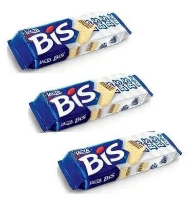 Bis Lacta branco 3 x 100g 300g Chocolate Meu Brasil On Line