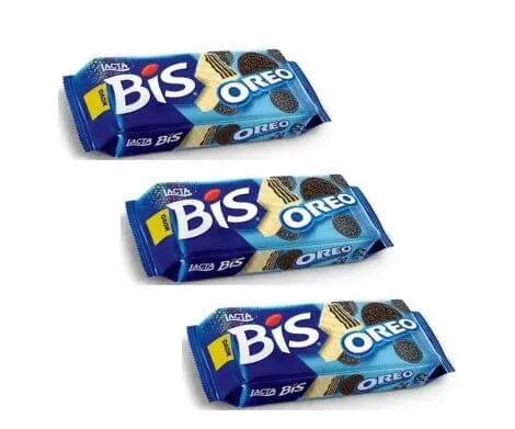 Bis Lacta Oreo 3 x 100g - MEUBRASILONLINE