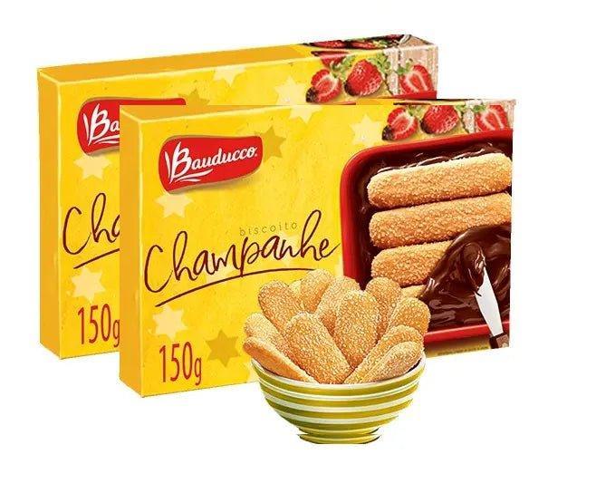 Biscoito Champanhe Com Açúcar Cristal 2 x 150g - Meu Brasil On Line