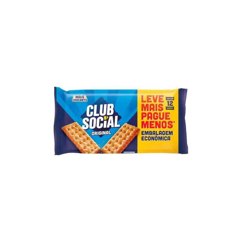 Biscoito Club Social Original 288g - Meu Brasil On Line