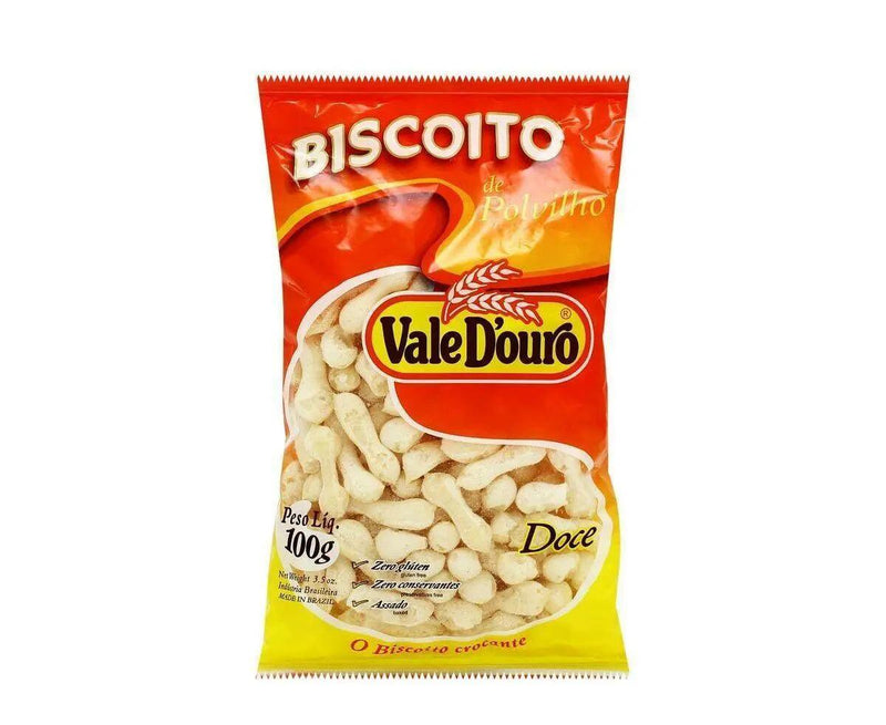 Biscoito de Polvilho Doce Vale Douro 100g - Meu Brasil On Line