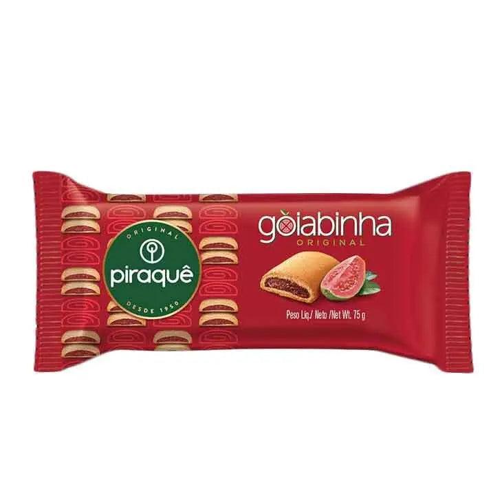 Biscoito Goiabinha Piraque 75g - Meu Brasil On Line