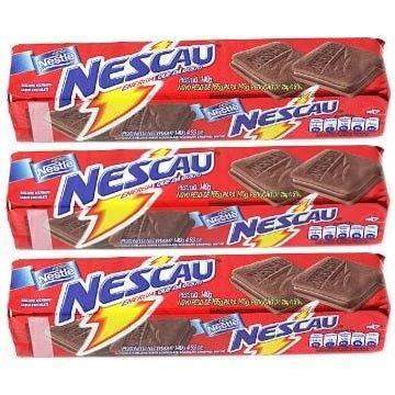 Biscoito Recheado Nescau 3x 140g - MEUBRASILONLINE