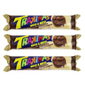 Biscoito Trakinas Recheado meio a meio chocolate branco e preto 3 x 126g 378g - MEUBRASILONLINE