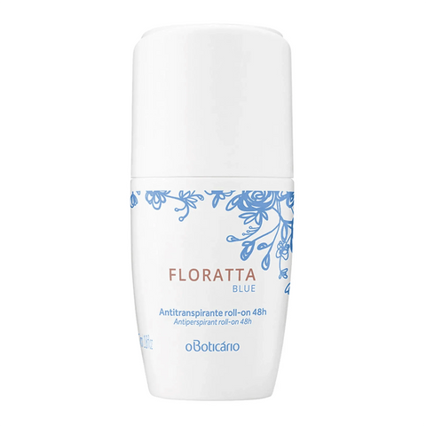 Boticário desodorante Antitranspirante Roll On Floratta Blue 55ml - MEUBRASILONLINE