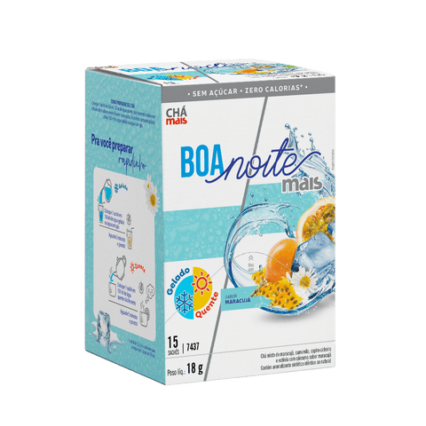 Good Night More Mixed Tea, Passion Fruit Flavor, 15 Sachets - Tea More