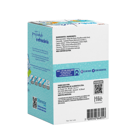 Mixed Tea Good Night More passion fruit flavor 15 Sachets - Chá Mais