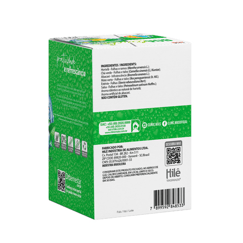 Mixed Tea Good Afternoon More Spearmint and Pineapple flavor 15 Sachets - Chá Mais