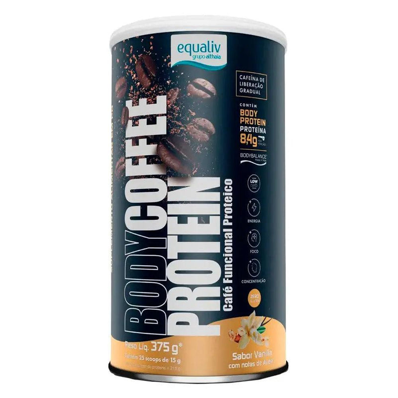 Body Coffee Protein Sabor Vanilla com Notas de Avelã 375g - Meu Brasil On Line