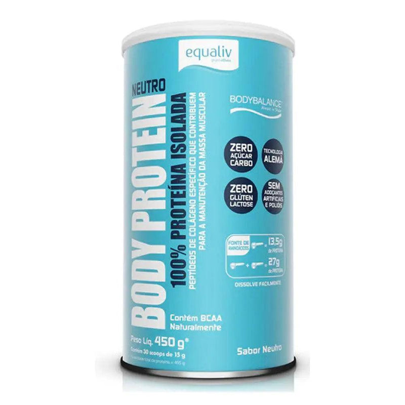 Body Protein Equaliv 450g - MEUBRASILONLINE