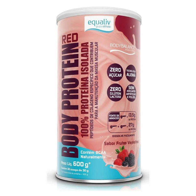 Body Protein Red Equaliv 600g - Meu Brasil On Line