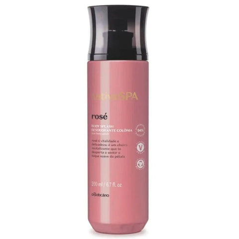 Body Splash Nativa Rosé Boticário 200ml - MEUBRASILONLINE