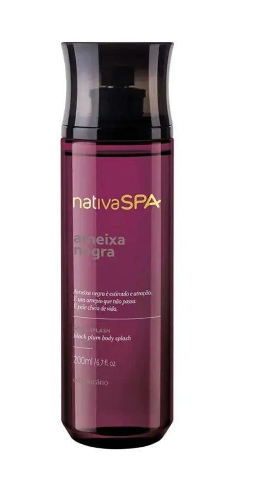 Body Splash Nativa SPA Ameixa Negra 200ml - MEUBRASILONLINE