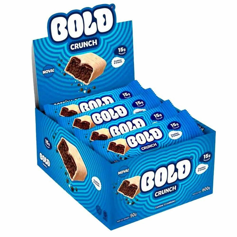 Bold crunch cookies e cream 600G - Meu Brasil On Line