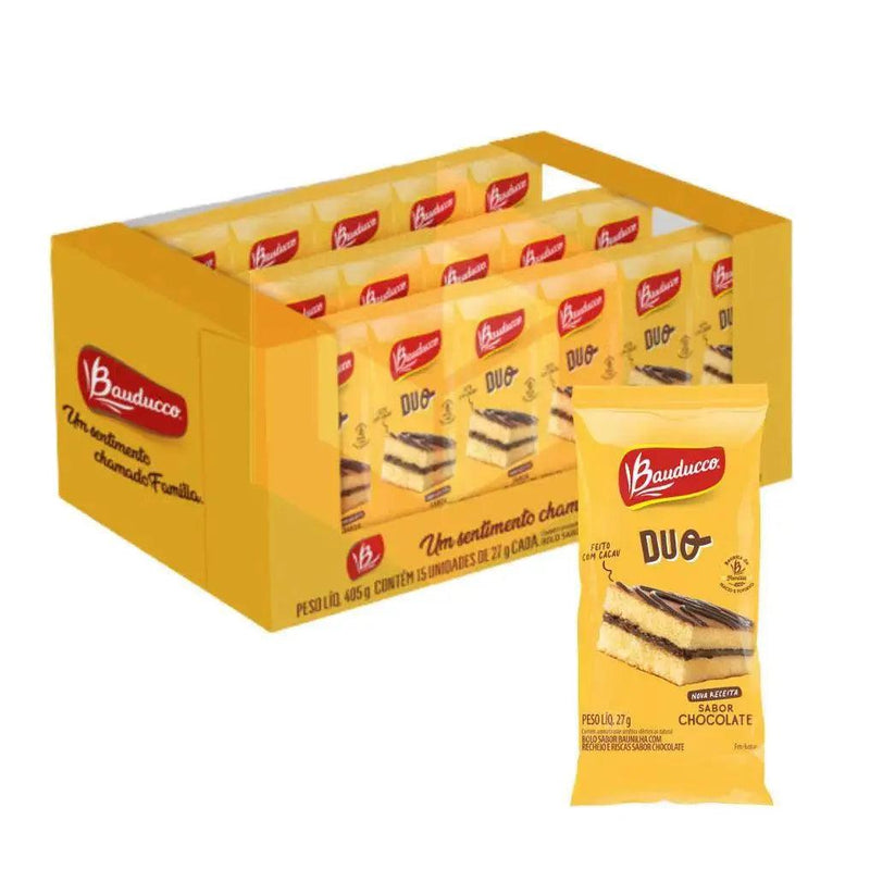 Bolinho de Vanilla Duo Bauducco 270g - Meu Brasil On Line