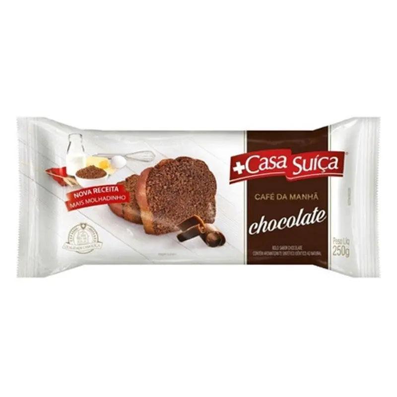 Bolo de Chocolate Cafe da Manha Casa Suica 250g - Meu Brasil On Line