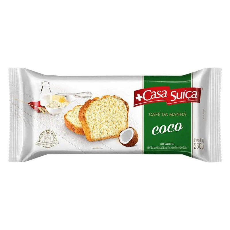 Bolo de Coco Casa Suica 250g - Meu Brasil On Line