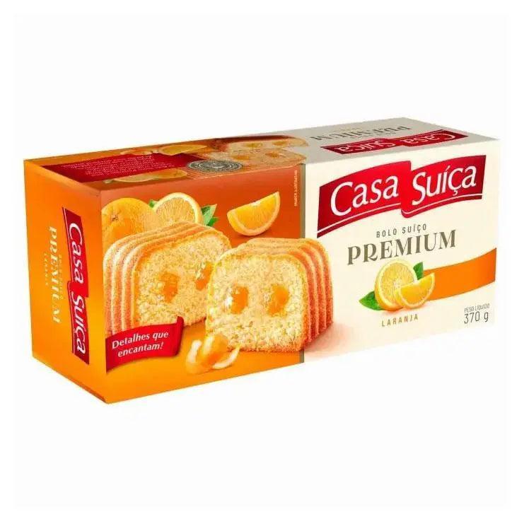 Bolo de Laranja Premium Casa Suica 370g - Meu Brasil On Line