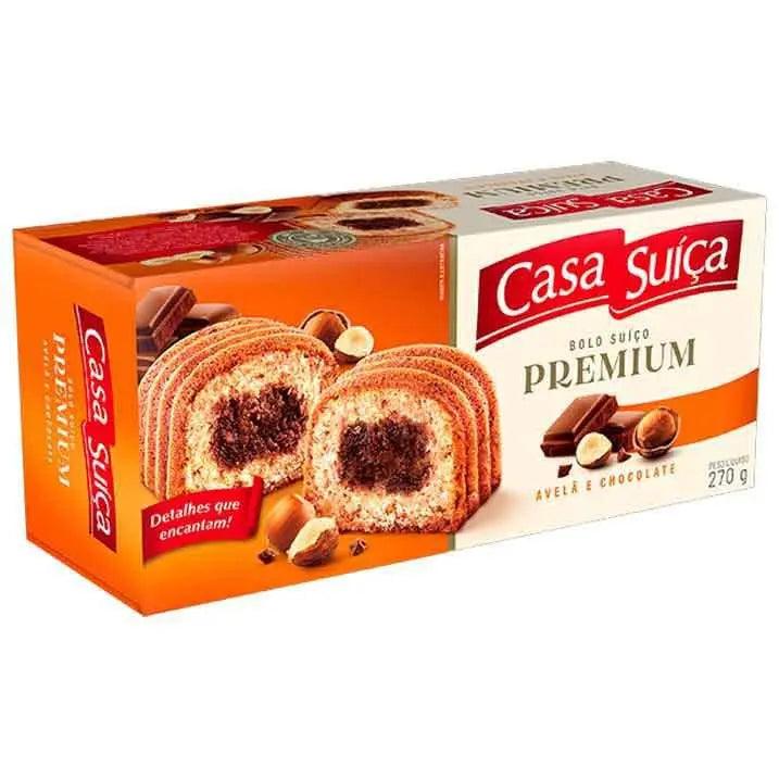 Bolo Premium Avela e Chocolate Casa Suica 270g - Meu Brasil On Line