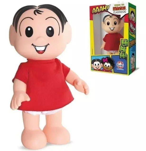 Boneco turma da Mônica Clássicos - Mônica - Meu Brasil On Line