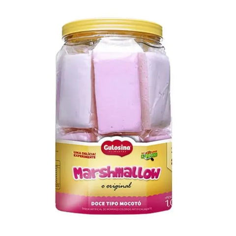 Doce Marshmallow Tipo Mocotó Gulosina Pote C/ 20un 800g