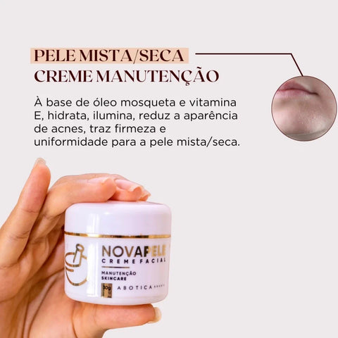 Creme De Manutenção Nova Pele Skincare 30g