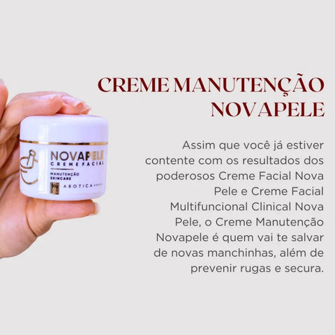 Creme De Manutenção Nova Pele Skincare 30g