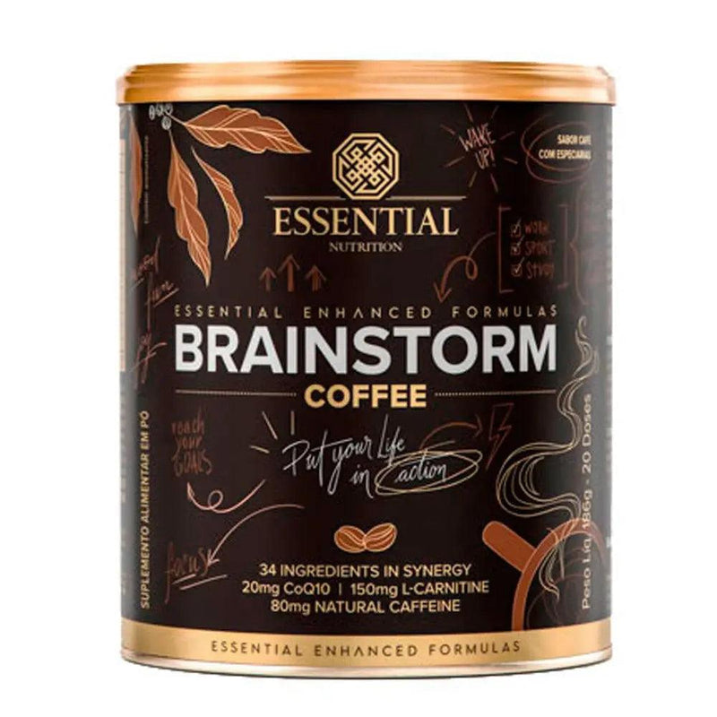 Brainstorm Coffee Essential Nutrition 186g - Meu Brasil On Line