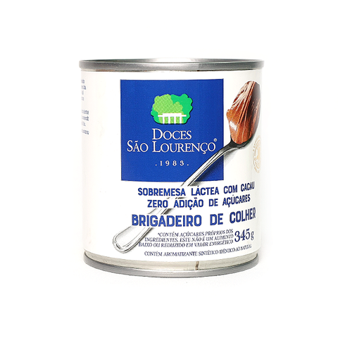 Brigadeiro de Colher Zero Açúcar São Lourenço 345g